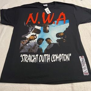 Vintage NWA “ Straight Outta Compton “ Black Tee